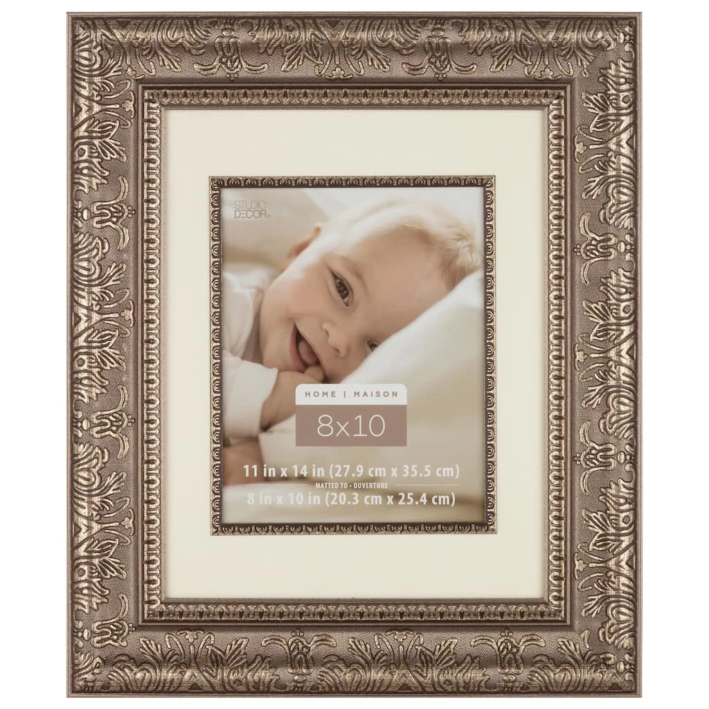 Best deal π Silver Floral Frame with Mat, Home Collection by Studio Décor® by Studio Decor π 1 Best deal π Silver Floral Frame with Mat, Home Collection by Studio Décor® by Studio Decor π