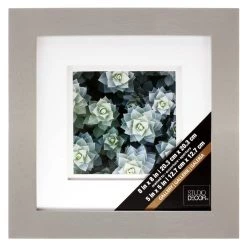 Wholesale 🧨 Grey Gallery Frame with Double Mat by Studio Décor® by Studio Decor 🎉