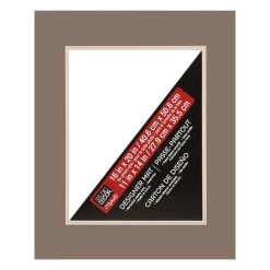 Outlet 🤩 16" x 20" Double Mat By Studio Décor®, 11" x 14" Opening by Studio Decor 💯 -Studio Decor shop 10349522