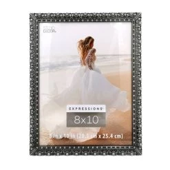 Hot Sale 🛒 Pewter Ornate Jeweled Frame, Expressions™ by Studio Décor® by Studio Decor 🛒 -Studio Decor shop 10353908 4 1