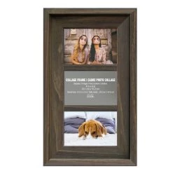 Promo β 8 Pack: 3 Opening Gray Wash Barnwood 4" x 6" Collage Frame by Studio Décor® by Studio Decor π€©