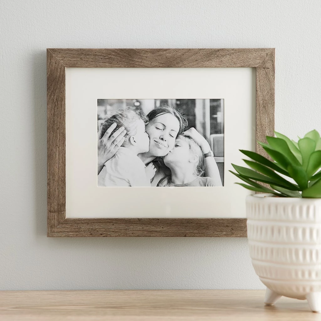 Budget ⭐ Gray Belmont Frame With Mat By Studio Décor® by Studio Decor ✨ 2 Budget ⭐ Gray Belmont Frame With Mat By Studio Décor® by Studio Decor ✨ - Image 2