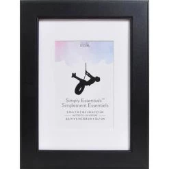 Best deal 🧨 Black Flat Frame with Mat, Simply Essentials™ by Studio Décor® by Studio Decor 😍 -Studio Decor shop 10397393 5 1