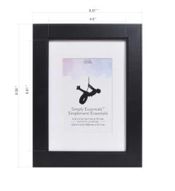Best deal 🧨 Black Flat Frame with Mat, Simply Essentials™ by Studio Décor® by Studio Decor 😍 -Studio Decor shop 10397393 7