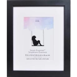 Best deal 🛒 12 Pack: Flat Black 5" x 7" Frame with Mat, Simply Essentials™ by Studio Décor® by Studio Decor 🛒