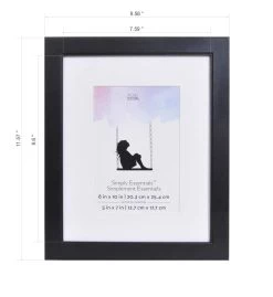 Best deal 🛒 12 Pack: Flat Black 5" x 7" Frame with Mat, Simply Essentials™ by Studio Décor® by Studio Decor 🛒 -Studio Decor shop 10397398 7