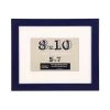 Budget ⌛ Navy Belmont Frame With Mat By Studio Décor® by Studio Decor ✨