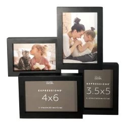 Best reviews of 🤩 12 Pack: 4 Opening Black Collage Frame, Expressions™ by Studio Décor® by Studio Decor 🔔