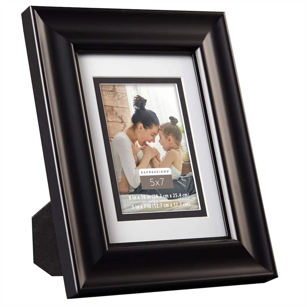 Buy π― Black 5" x 7" Beveled Frame with Double Mat, Expressions™ by Studio Décor® by Studio Decor π 2 Buy π― Black 5" x 7" Beveled Frame with Double Mat, Expressions™ by Studio Décor® by Studio Decor π - Image 2
