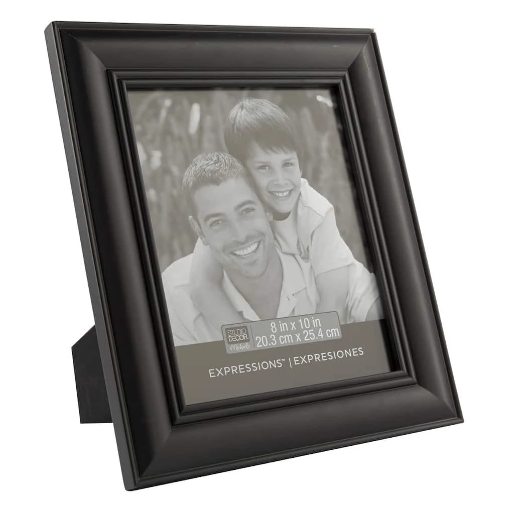 Promo 🧨 12 Pack: Black 8" x 10" Inner Ridge Frame Expressions™ By Studio Décor® by Studio Decor 🎁 1 Promo 🧨 12 Pack: Black 8" x 10" Inner Ridge Frame Expressions™ By Studio Décor® by Studio Decor 🎁