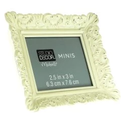 Promo β€οΈ Mini White Ornate Tabletop Frame by Studio Décor® by Studio Decor π§¨
