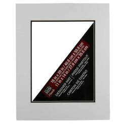 Outlet 🤩 16" x 20" Double Mat By Studio Décor®, 11" x 14" Opening by Studio Decor 💯 -Studio Decor shop 10445482 1