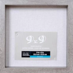 Brand new ✔️ Gray Belmont Shadow Box By Studio Décor® by Studio Decor 🌟 -Studio Decor shop 10468366 1 1