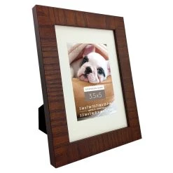 Deals ✔️ 12 Pack: Espresso Rustic 3.5" x 5" Frame with Mat, Expressions™ by Studio Décor® by Studio Decor 🥰 -Studio Decor shop 10477369 5 1