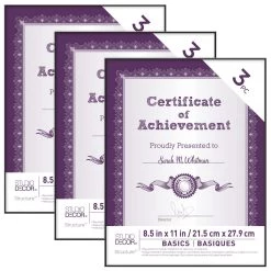 Top 10 🧨 3 Pack Black 8.5" x 11" Frames, Basics by Studio Décor® by Studio Decor ⌛