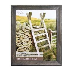 Hot Sale 👍 Gray Wooden Frame, Home Collection By Studio Décor® by Studio Decor ⌛