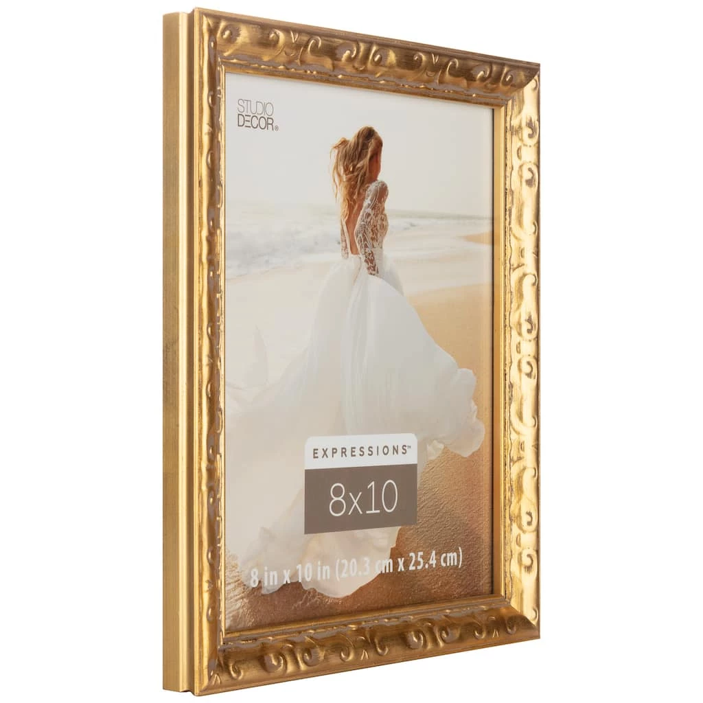 Outlet π 12 Pack: Gold Ornate 8" x 10" Frame, Expressions™ by Studio Décor® by Studio Decor π₯ 3 Outlet π 12 Pack: Gold Ornate 8" x 10" Frame, Expressions™ by Studio Décor® by Studio Decor π₯ - Image 3