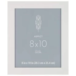 Best Sale ⭐ White Wide 8" x 10" Frame, Aspect by Studio Décor® by Studio Decor 🔥