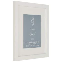 Best deal ⌛ 12 Pack: White 5" x 7" Narrow Frame With Mat, Aspect By Studio Décor® by Studio Decor 🔔 -Studio Decor shop 10504971 3 1