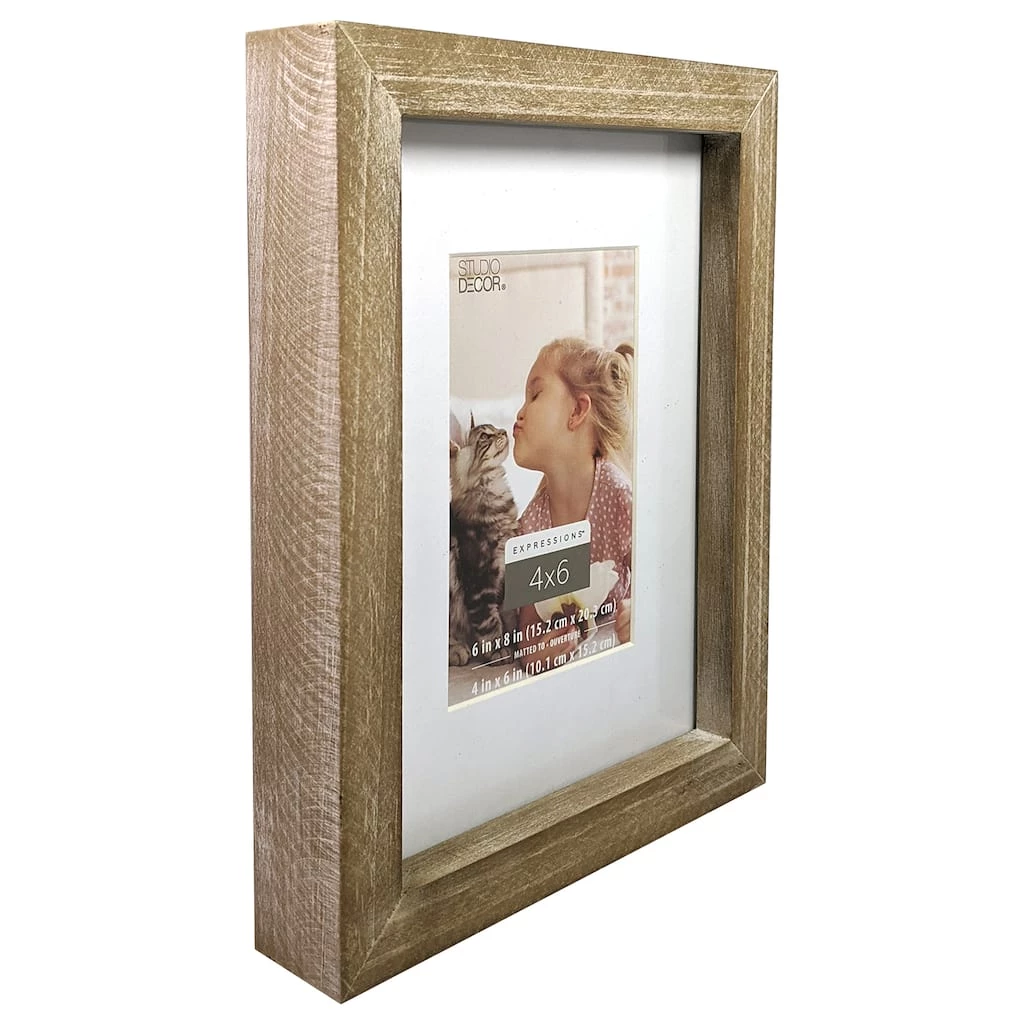 Top 10 π 12 Pack: Rustic Wood 4" x 6" Frame with Mat, Expressions™ by Studio Décor® by Studio Decor βοΈ 2 Top 10 π 12 Pack: Rustic Wood 4" x 6" Frame with Mat, Expressions™ by Studio Décor® by Studio Decor βοΈ - Image 2