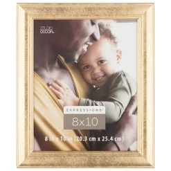 Hot Sale 🛒 Gold Scoop 8" x 10" Frame, Expressions™ by Studio Décor® by Studio Decor 🎁