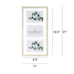 Hot Sale ⭐ White Wooden 10" x 20" Float Frame, Alexandria by Studio Décor® by Studio Decor 🎉 -Studio Decor shop 10507328 9