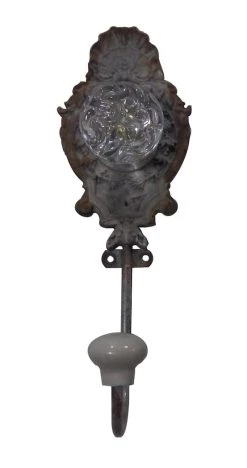 Coupon 🎉 Gray Knob Hook by Studio Décor® by Studio Decor ⌛