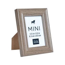 Coupon 🎉 Driftwood Mini Frame By Studio Décor®, 2.5" x 3.5" by Studio Decor 🎉