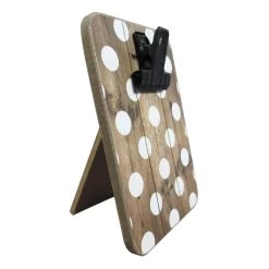 Flash Sale 🌟 24 Pack: White Polka Dot Mini Clip Frame by Studio Décor® by Studio Decor ✨ -Studio Decor shop 10523872 2 1