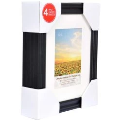 New 🥰 8 Packs: 4 ct. (32 total) Black 5" x 7" Frame with Mat, Lifestyles by Studio Décor® by Studio Decor ⭐ -Studio Decor shop 10536721 2 1