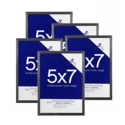 Deals 👏 Basics Multipurpose Tabletop Frames By Studio Décor®, 5" x 7", 5-Pack by Studio Decor 🔔 -Studio Decor shop 10545443 1