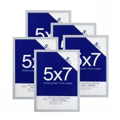 Deals 👏 Basics Multipurpose Tabletop Frames By Studio Décor®, 5" x 7", 5-Pack by Studio Decor 🔔 -Studio Decor shop 10545444 1