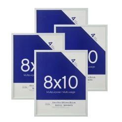 Wholesale 🛒 Basics Multipurpose Wall Frames By Studio Décor® 4-Pack, 8" x 10" by Studio Decor ❤️ -Studio Decor shop 10545449 1