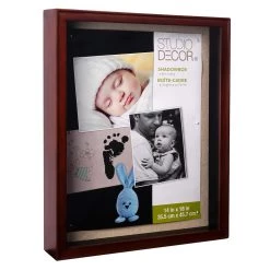 Best Pirce 🧨 8 Pack: Walnut 14" x 18" Shadow Box by Studio Décor® by Studio Decor 🤩