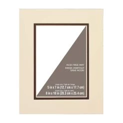 Outlet ❤️ 8" x 10" Double Mat By Studio Décor®, 5" x 7" Opening by Studio Decor 🛒 -Studio Decor shop 10546464