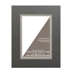 Outlet ❤️ 8" x 10" Double Mat By Studio Décor®, 5" x 7" Opening by Studio Decor 🛒 -Studio Decor shop 10546465