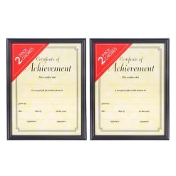 Best Sale ✔️ 2-Pack Black Document Frame, 8.5" x 11" By Studio Décor® by Studio Decor 🤩