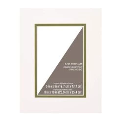 Outlet ❤️ 8" x 10" Double Mat By Studio Décor®, 5" x 7" Opening by Studio Decor 🛒 -Studio Decor shop 10546562