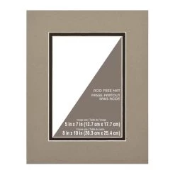 Outlet ❤️ 8" x 10" Double Mat By Studio Décor®, 5" x 7" Opening by Studio Decor 🛒 -Studio Decor shop 10546567