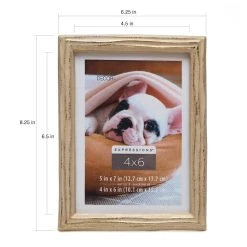 Promo π Gilded Faux Wood 4" x 6" Frame with Mat, Expressions™ by Studio Décor® by Studio Decor π 7 Promo π Gilded Faux Wood 4" x 6" Frame with Mat, Expressions™ by Studio Décor® by Studio Decor π -Studio Decor shop 10546800 9