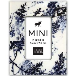 Hot Sale 🧨 24 Pack: Blue & White Chinoiserie 2" x 3" Mini Frame by Studio Décor® by Studio Decor 💯