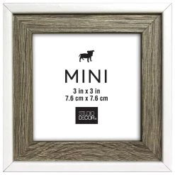 Discount 👍 Gray & White Mini Frame by Studio Décor® by Studio Decor 😀