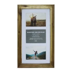 New ✨ 8 Pack: 3 Opening Walnut 5" x 7" Collage Frame with Mat by Studio Décor® by Studio Decor 🤩