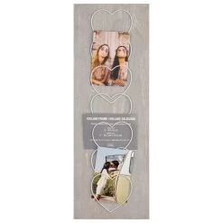 Deals 😀 6 Pack: 7 Opening Gray Wire Heart Collage Frame by Studio Décor® by Studio Decor 🔥