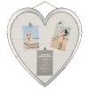 Discount 🎁 6 Pack: 3 Opening Galvanized Heart 19" x 20" Collage Clip Frame by Studio Décor® by Studio Decor 🛒