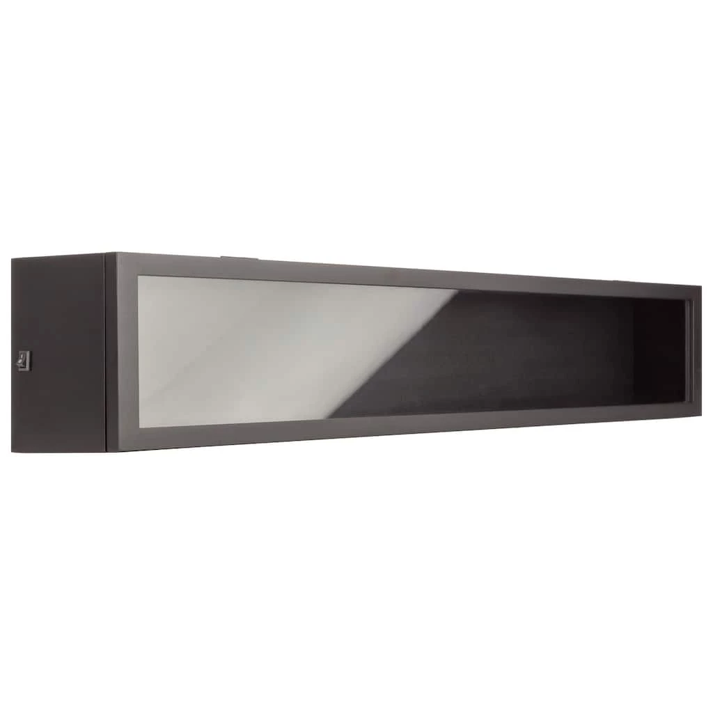 Cheapest π₯° 6 Pack: Black Front Loading 28" x 5.8" LED Display Case with Glass Frame by Studio Décor® by Studio Decor π 3 Cheapest π₯° 6 Pack: Black Front Loading 28" x 5.8" LED Display Case with Glass Frame by Studio Décor® by Studio Decor π - Image 3