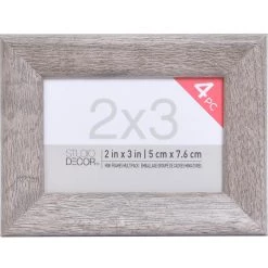 Brand new π 12 Packs: 4 ct. (48 total) Gray 2" x 3" Frame by Studio Décor® by Studio Decor π