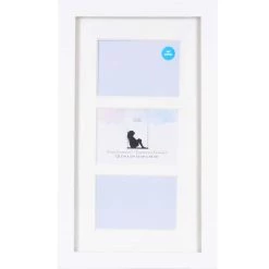 Promo π 3 Opening White Flat 2" x 3" Collage Frame, Simply Essentials™ by Studio Décor® by Studio Decor π