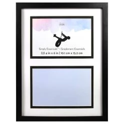 Best Pirce 😉 2 Opening Black 4" x 6" Collage Frame, Simply Essentials™ by Studio Décor® by Studio Decor ⭐