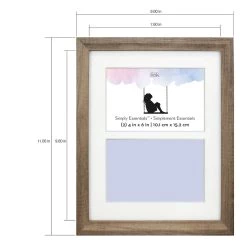 Cheapest 😉 2 Opening Natural 4" x 6" Collage Frame, Simply Essentials™ by Studio Décor® by Studio Decor 😉 -Studio Decor shop 10624782 3